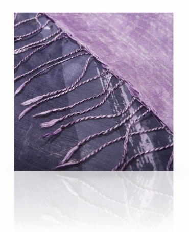 Палантин Женский S-SUNFLOWER/LILAC